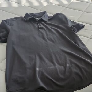 BYLT Basics Black Polo Shirt